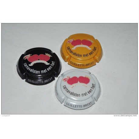 3 CAPSULES DE CHAMPAGNE - GUILLETTE BREST