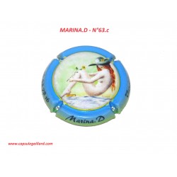 Capsule de champagne  - MARINA.D N°63.e