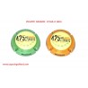 2 Capsules de champagne - PIERRE MIGNON N°168 et 168.b