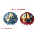 2 CAPSULES DE CHAMPAGNE -VINCENT LAMOUREUX  (240 Ex)