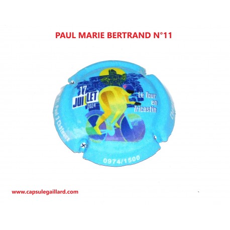 Capsule de champagne - PAUL MARIE BERTRAND N°11