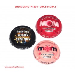Série de 3 Capsules de champagne - LOUIS DEHU N°294