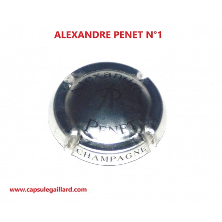 Capsule de champagne - ALEXANDRE PENET N°1