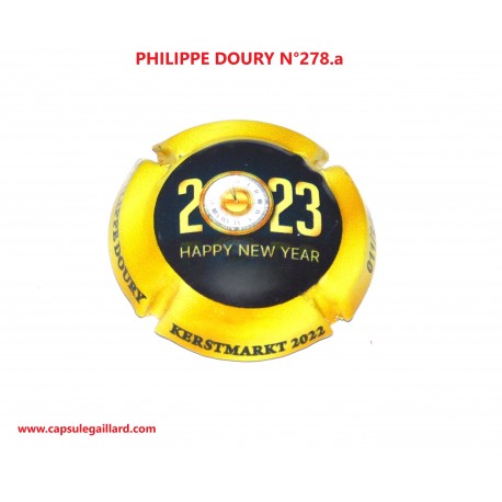 Capsule de champagne - PHILIPPE DOURY  N°278.a