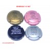 N°1007 - SERIE DE 4 CAPSULES DE CHAMPAGNE - GENERIQUE (Drink Champ)