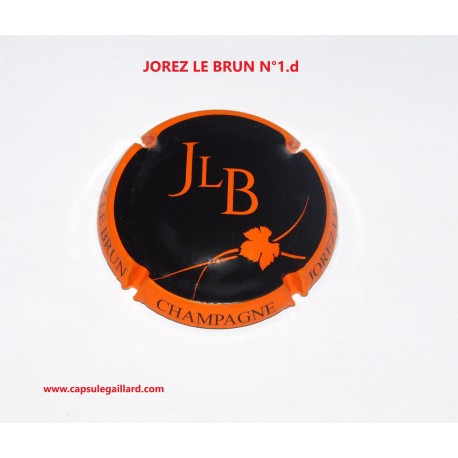 Capsule de champagne - JOREZ LE BRUN N°1.d