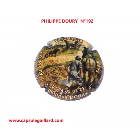 Capsule de champagne - PHILIPPE DOURY N°192