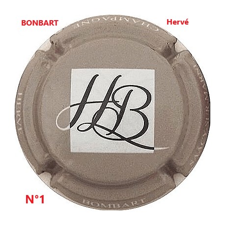 Capsule de champagne - BOMBART Hervé N°1