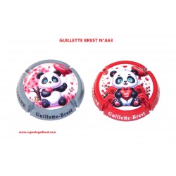 2 Capsules de champagne GUILLETTE BREST N°A63 et A63.a