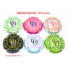 SERIE DE 6 CAPSULES DE CHAMPAGNE - GERARD DELIGNY N°8 au 8e