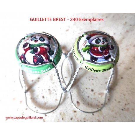 2 Capsules de champagne GUILLETTE BREST