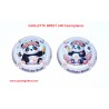 Série de 2 Capsules de champagne - GUILLETTE BREST - Couronnes de fleurs - 240 Exemplaires