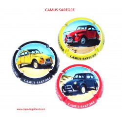 Série de 3 Capsules de champagne - CAMUS SARTORE
