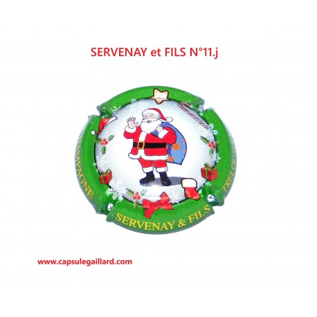 Capsule de champagne - SERVENAY et FILS N°11.j