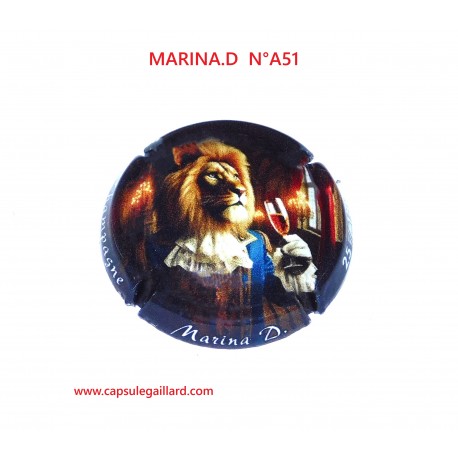 Capsule de champagne - MARINA.D  N°A51