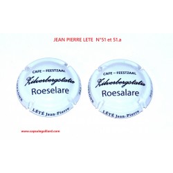 2 Capsules de champagne JEAN PIERRE LETE N°51 et 51.a