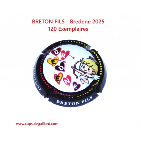 Capsule de champagne - BRETON - Bredene 2025 - 120 Exemplaires