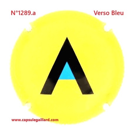 N°1289.a - Capsule de champagne - GENERIQUE - Verso Bleu