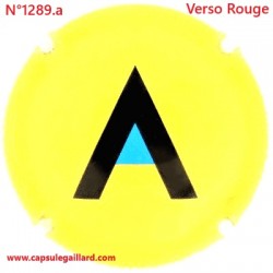 N°1289.a - Capsule de champagne - GENERIQUE - Verso Rouge
