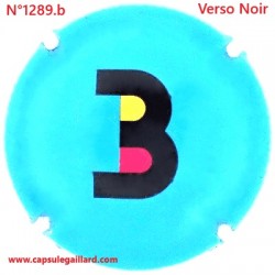 N°1289.b - Capsule de champagne - GENERIQUE - Verso Noir