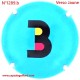 N°1289.b - Capsule de champagne - GENERIQUE - Verso Jaune