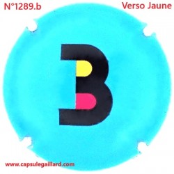 N°1289.b - Capsule de champagne - GENERIQUE - Verso Jaune