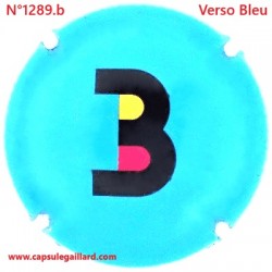 N°1289.b - Capsule de champagne - GENERIQUE - Verso Bleu