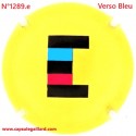 N°1289.e - Capsule de champagne - GENERIQUE - Verso Bleu
