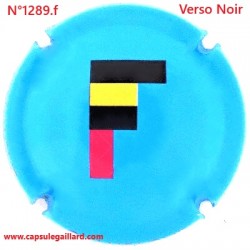 N°1289.f - Capsule de champagne - GENERIQUE - Verso Noir