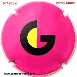 N°1289.g- Capsule de champagne - GENERIQUE - Verso Jaune