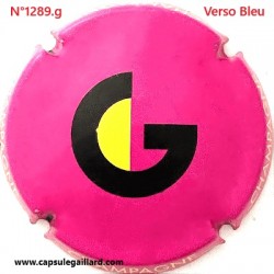 N°1289.g- Capsule de champagne - GENERIQUE - Verso Bleu
