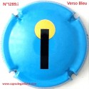 N°1289.i- Capsule de champagne - GENERIQUE - Verso Bleu