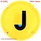 N°1289.j- Capsule de champagne - GENERIQUE - Verso Jaune