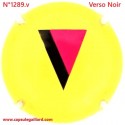 N°1289.u- Capsule de champagne - GENERIQUE - Verso Noir