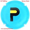 N°1289.p- Capsule de champagne - GENERIQUE - Verso Noir
