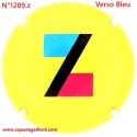 N°1289.z- Capsule de champagne - GENERIQUE - Verso Bleu