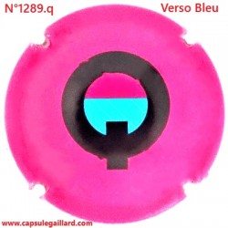 N°1289.z- Capsule de champagne - GENERIQUE - Verso Bleu