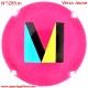 N°1289.m- Capsule de champagne - GENERIQUE - Verso Jaune