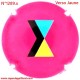 N°1289.x- Capsule de champagne - GENERIQUE - Verso Jaune