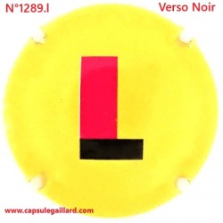 N°1289.l- Capsule de champagne - GENERIQUE - Verso Noir
