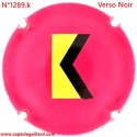 N°1289.k- Capsule de champagne - GENERIQUE - Verso Noir