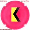 N°1289.k- Capsule de champagne - GENERIQUE - Verso Bleu