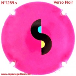 N°1289.s- Capsule de champagne - GENERIQUE - Verso Noir