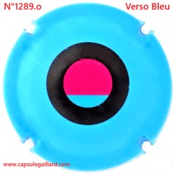 N°1289.o- Capsule de champagne - GENERIQUE - Verso Bleu