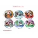 Série de 6 Capsules de champagne - DECOTY N°64 au 64.e