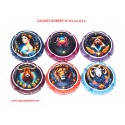 Série de 6 Capsules de champagne - CALMES ROBERT N°A3 au A3.e