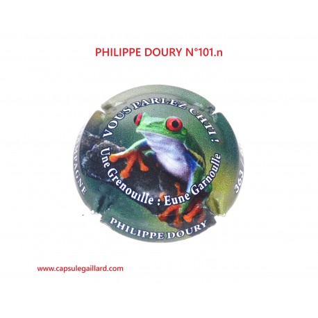 Capsule de champagne - PHILIPPE DOURY N°101.n