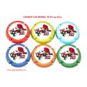 * Série de 6 Capsules de champagne - CHIGNY LES ROSES 2022 - N°21