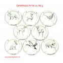 Série de 8 Capsules de champagne - GENERIQUE  - N°782 au 782.g