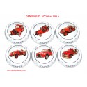 Série de 6 Capsules de champagne - GENERIQUE  - N°C66 au C66.e